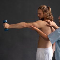 Photo shows Strengthening Exercise